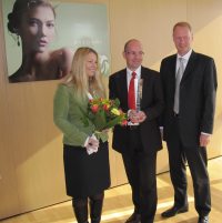 Das Gewinnerteam von Bvlgari Managing Director Christian Konrad, Marketing Managerin Katja Fioks und Vertriebsleiter Stephan Adams