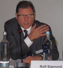 Rolf Siegmund, L´Oréal, sprach als IKW Vizepräsident für den Bereich Körperpflege