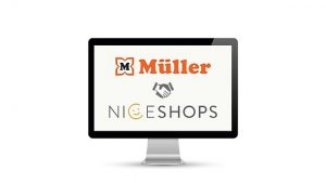 Müller beteiligt sich an Niceshops